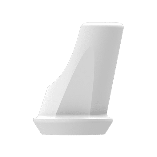 P6 Abutment - SN Abutment (incl. Screw) - 15' Angled, 1 mm