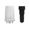 ZERAMEX®XT Abutment RB Straight, 1mm (incl. Screw)