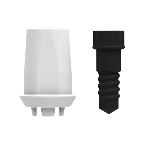 ZERAMEX®XT Abutment RB Straight, 1mm (incl. Screw)