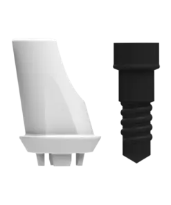 ZERAMEX®XT Abutment RB Angular 15°, 1mm (incl. Screw)