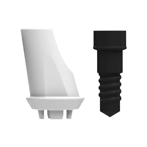 ZERAMEX®XT Abutment RB Angular 15°, 1mm (incl. Screw)