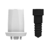 ZERAMEX®XT Abutment WB Straight, 1mm (incl. Screw)