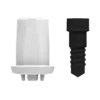 ZERAMEX®XT Abutment WB Straight, 1mm (incl. Screw)