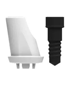 ZERAMEX®XT Abutment WB Angular 15°, 1mm (incl. Screw)