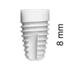 ZERAMEX®XT Implant Ø 5.5 x 8 mm WB (incl. Healing Cap)