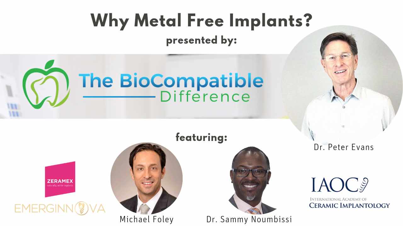 The BioCompatible Difference interviews Michael Foley, Founder of Emerginnova - Zeramex USA and Dr. Sammy Noumbissi