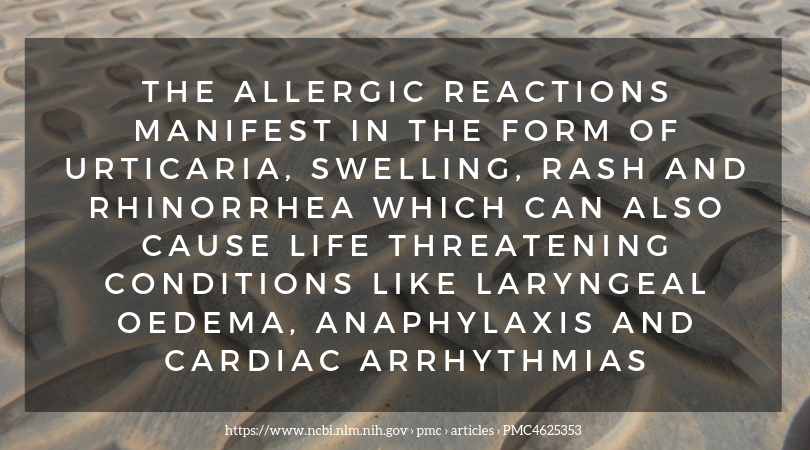 Allergic Reaction Results