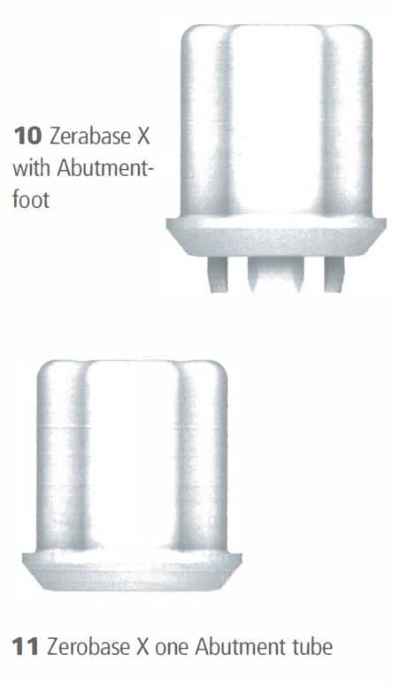 Zerobase X one Abutment tube